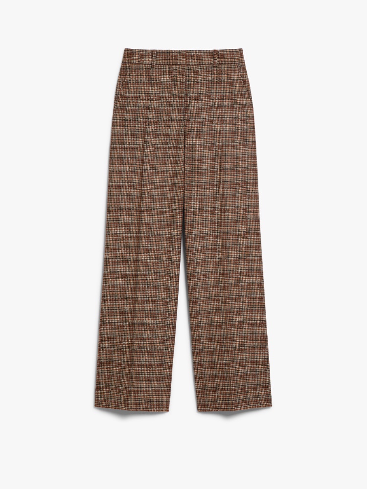 Woollen cloth palazzo trousers -  - Weekend Max Mara