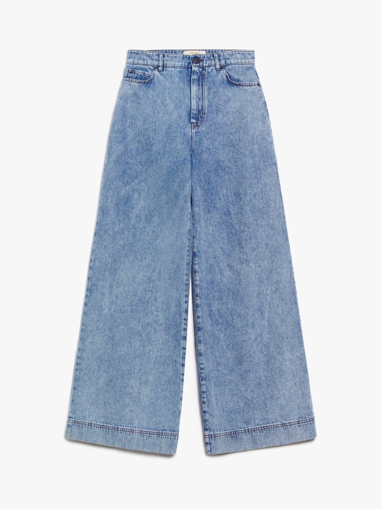 Wide-leg denim jeans - NAVY - Weekend Max Mara