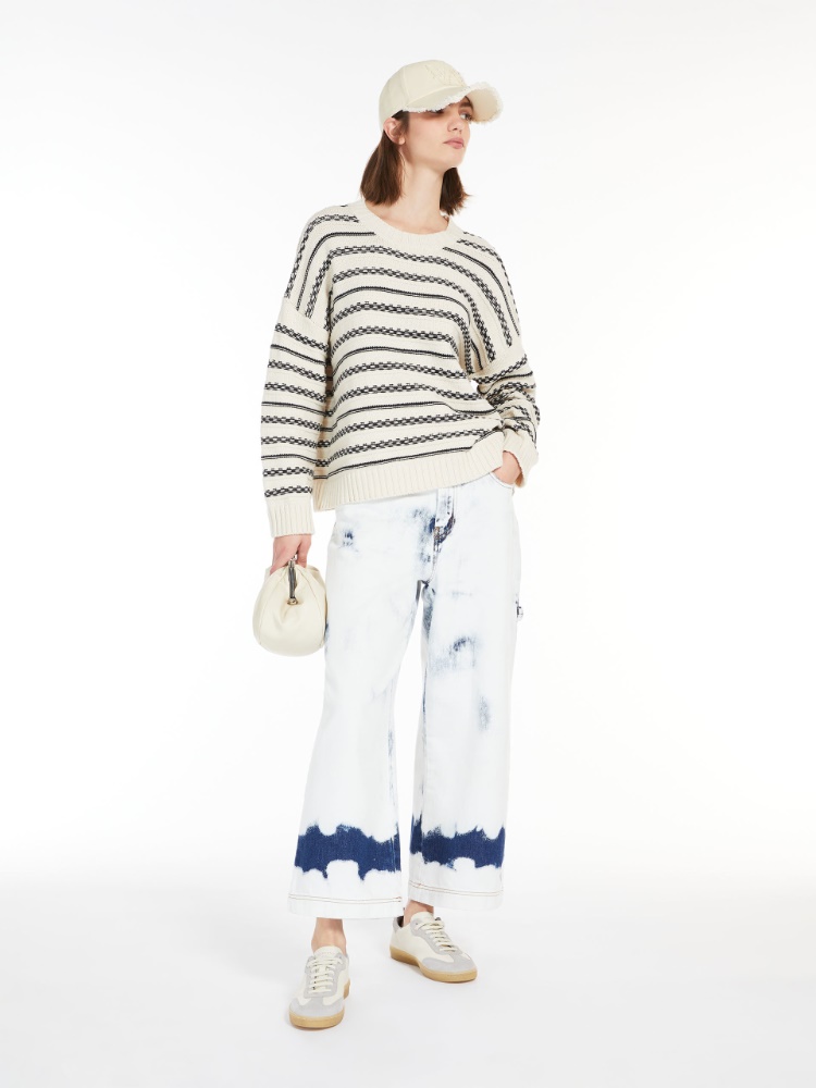 Denim cropped jeans -  - Weekend Max Mara