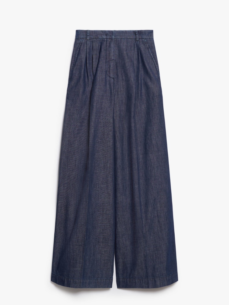 Lightweight denim trousers - NAVY - Weekend Max Mara