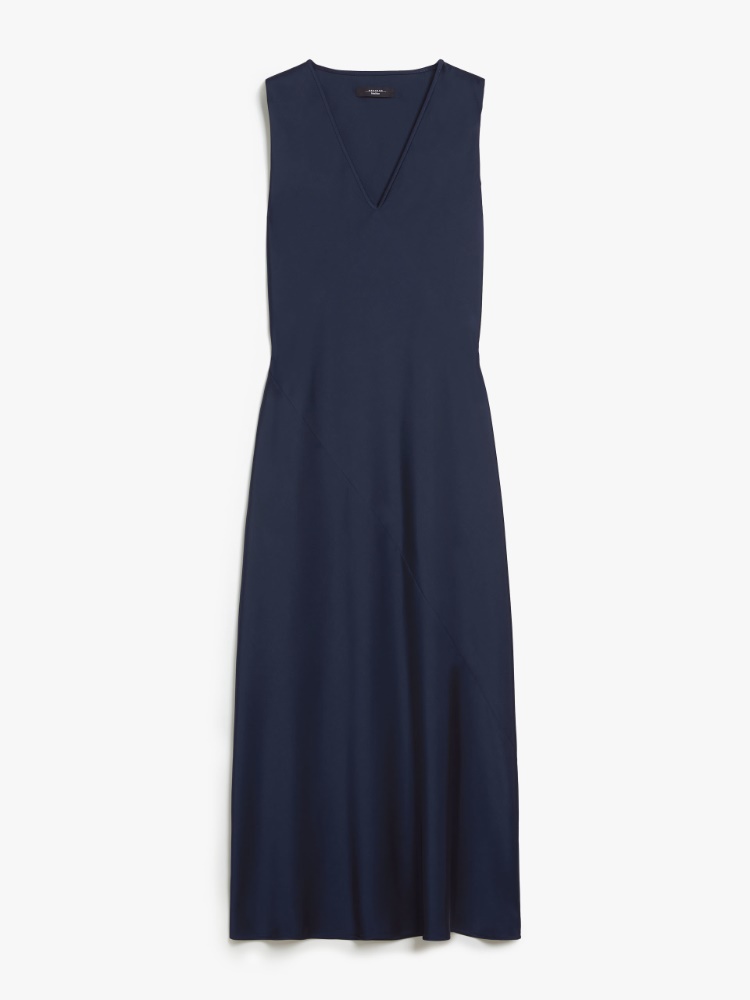 Max mara navy blue dress hotsell