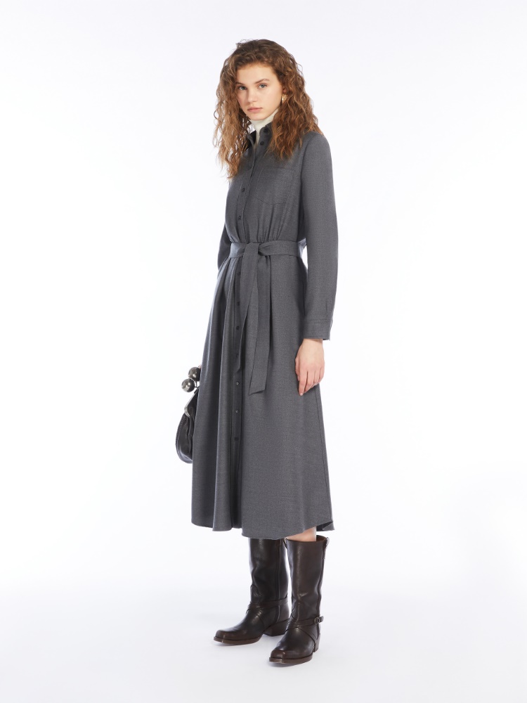 Max mara wool crepe dress best sale