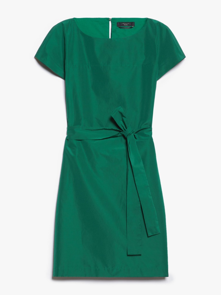 Flared taffeta dress - GREEN - Weekend Max Mara - 2