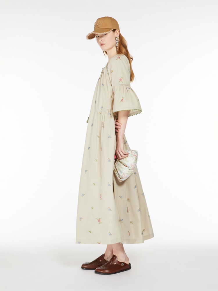 Embroidered poplin dress -  - Weekend Max Mara