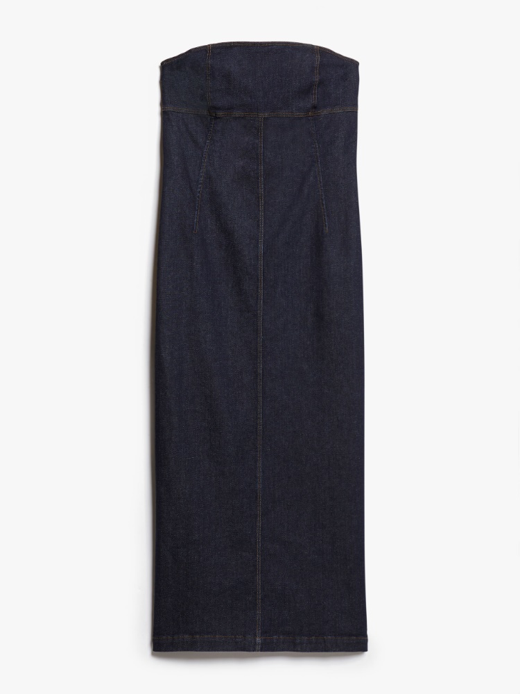 Denim bustier dress - NAVY - Weekend Max Mara - 2