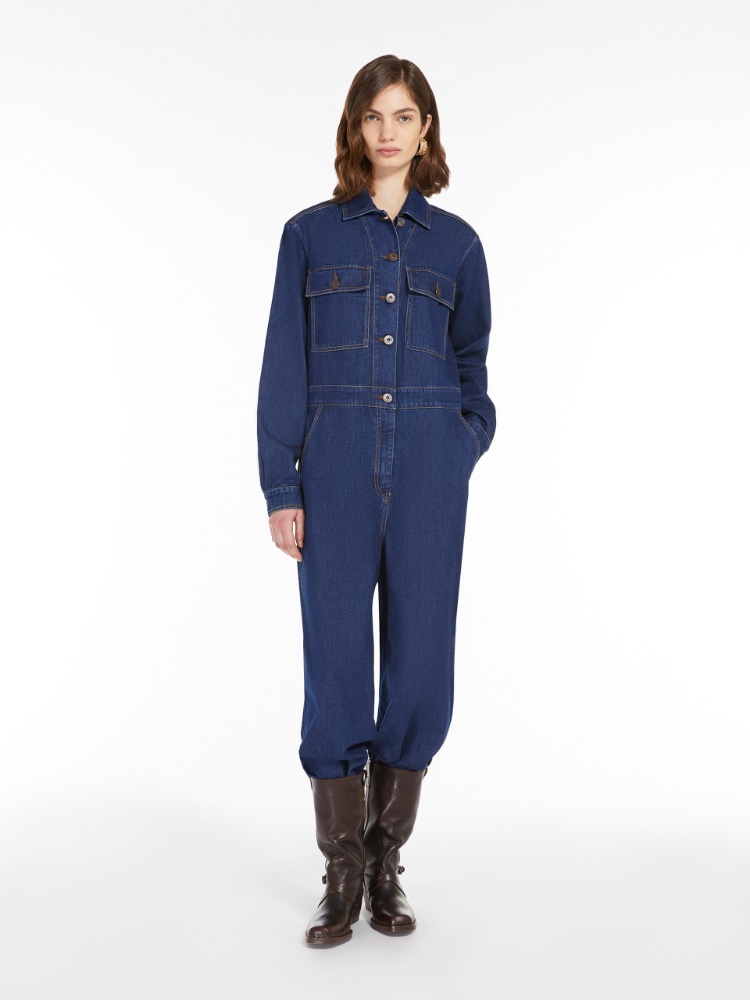 Denim workwear jumpsuit -  - Weekend Max Mara - 2