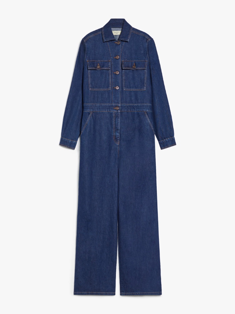 Denim workwear jumpsuit - NAVY - Weekend Max Mara - 2