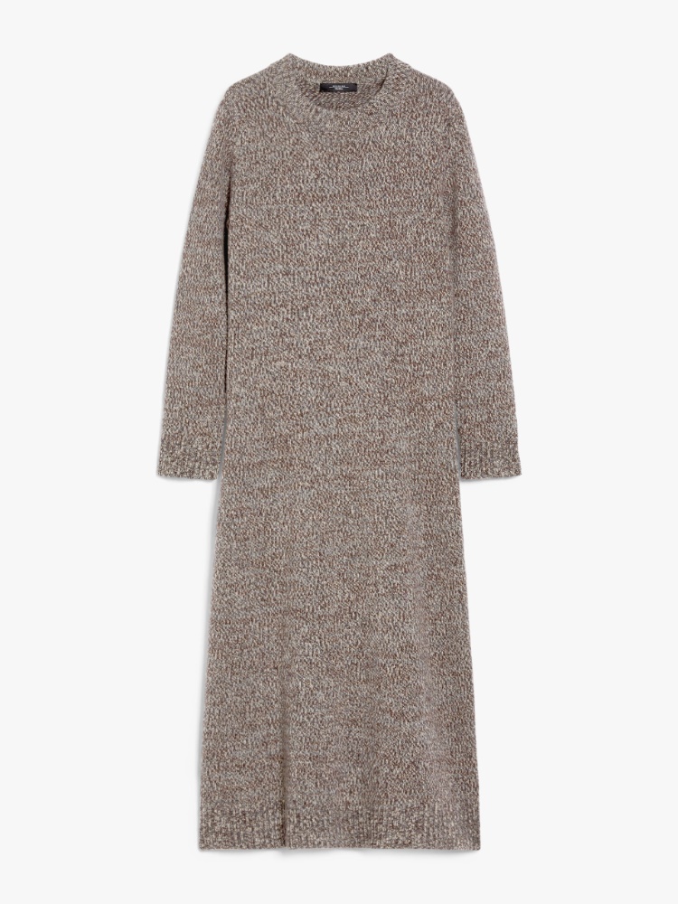 Wool-knit dress - DARK BOWN - Weekend Max Mara - 2