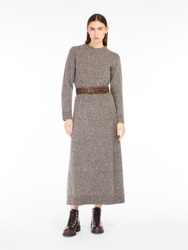 Wool-knit dress - DARK BOWN - Weekend Max Mara