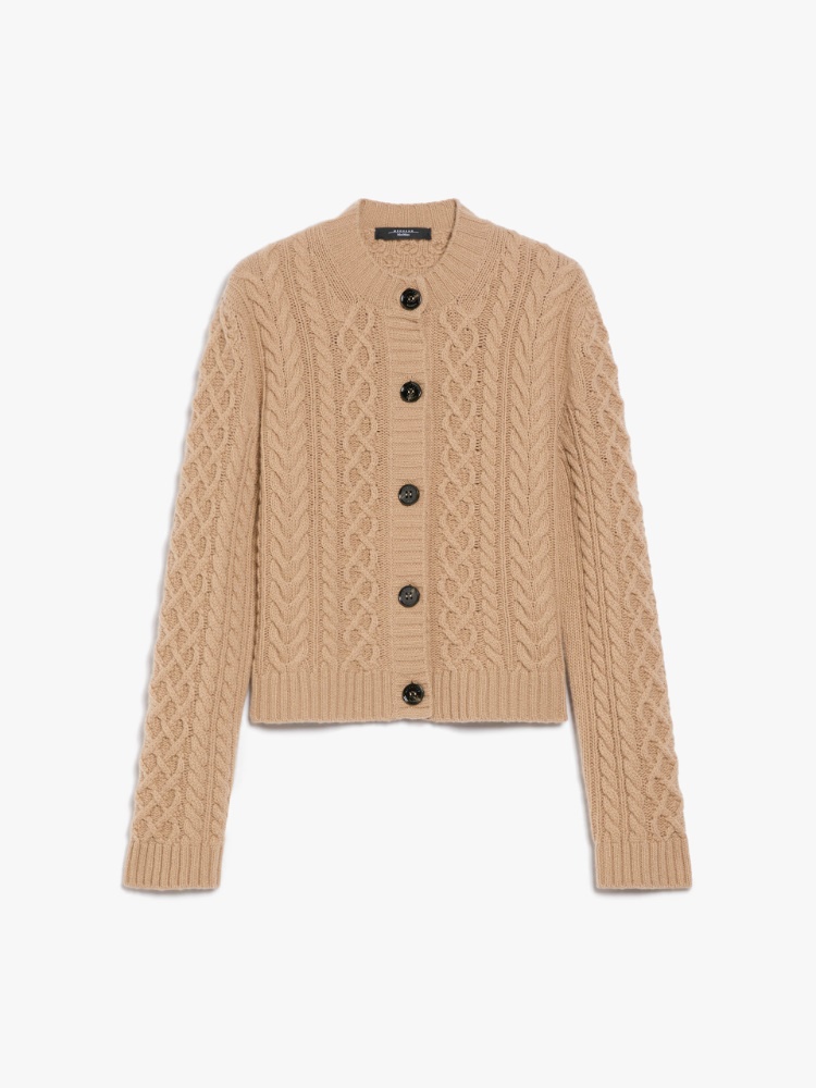 Cable-knit wool cardigan -  - Weekend Max Mara - 2