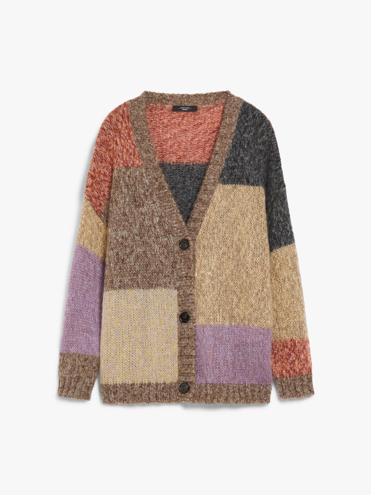 Cardigan over in mohair chiné - VIOLA - Weekend Max Mara - 2