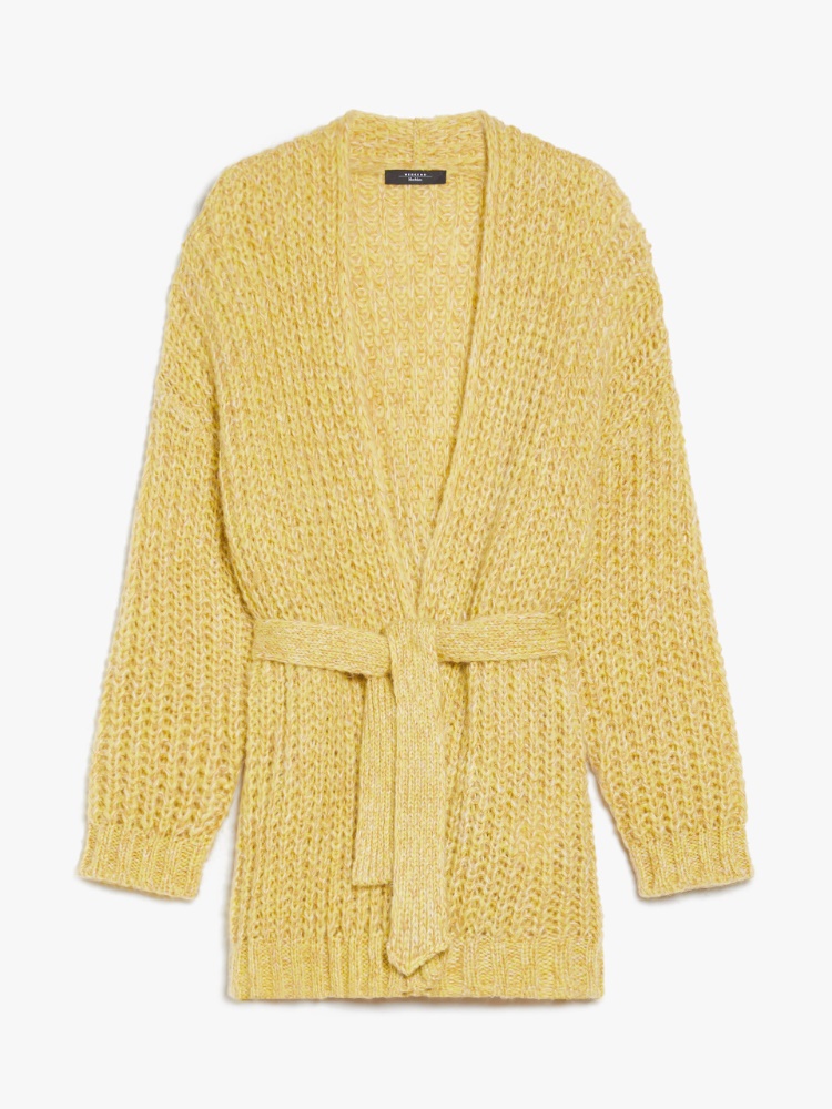 Rib-knit mohair chiné cardigan -  - Weekend Max Mara - 2