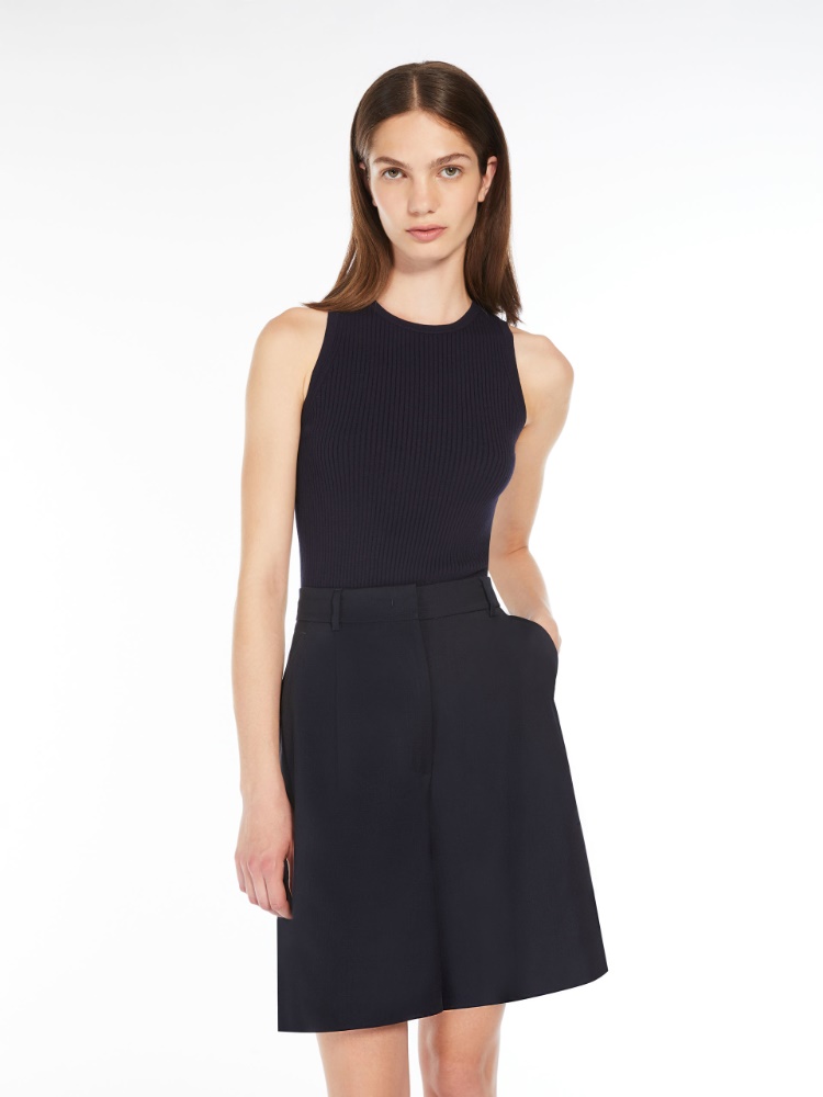 Rib-knit viscose top -  - Weekend Max Mara