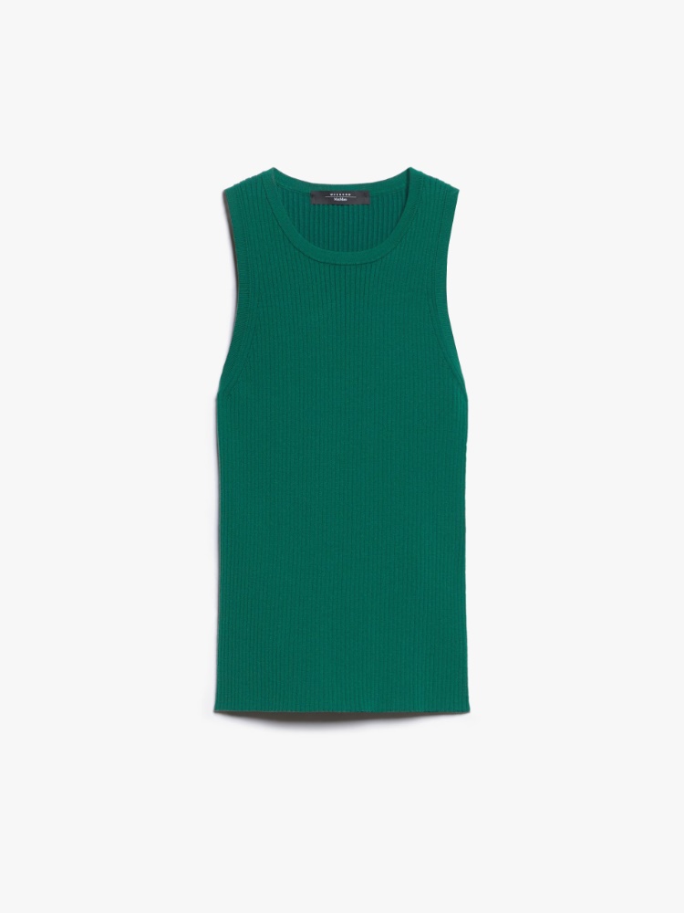 Rib-knit viscose top -  - Weekend Max Mara