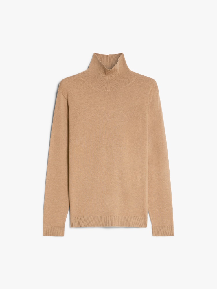 Silk and wool polo-neck sweater -  - Weekend Max Mara