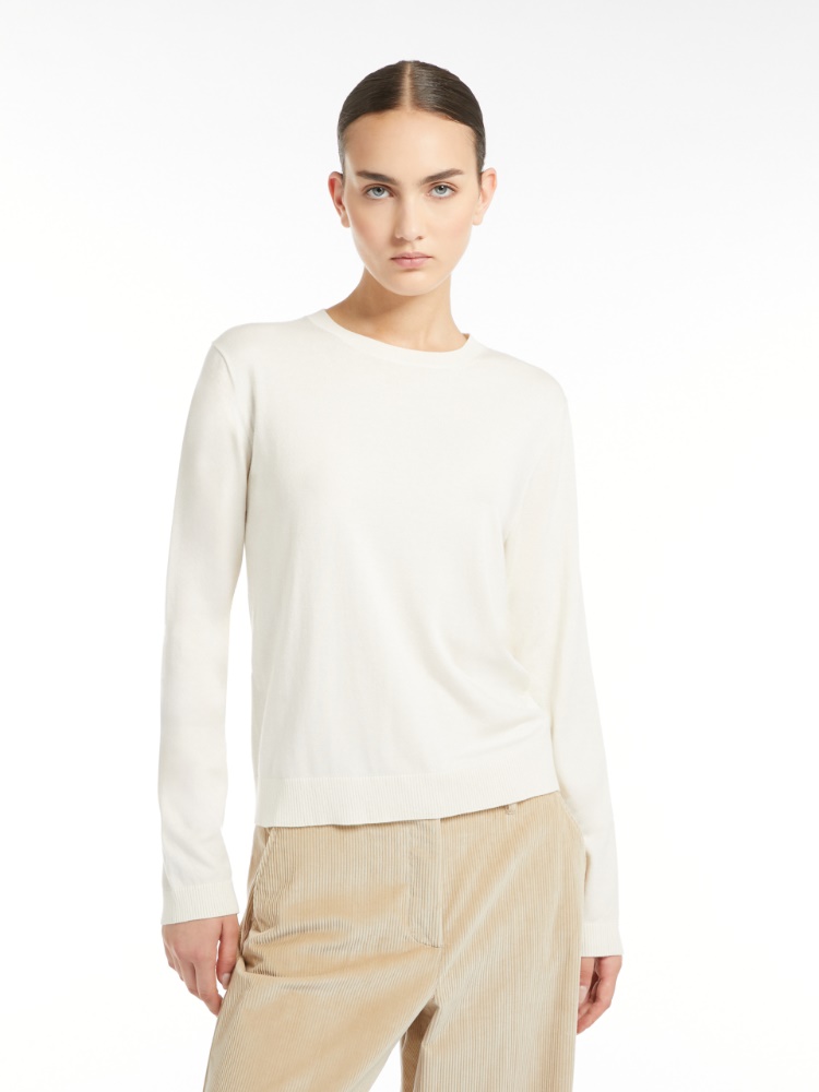 Maglia in seta e lana - LATTE - Weekend Max Mara