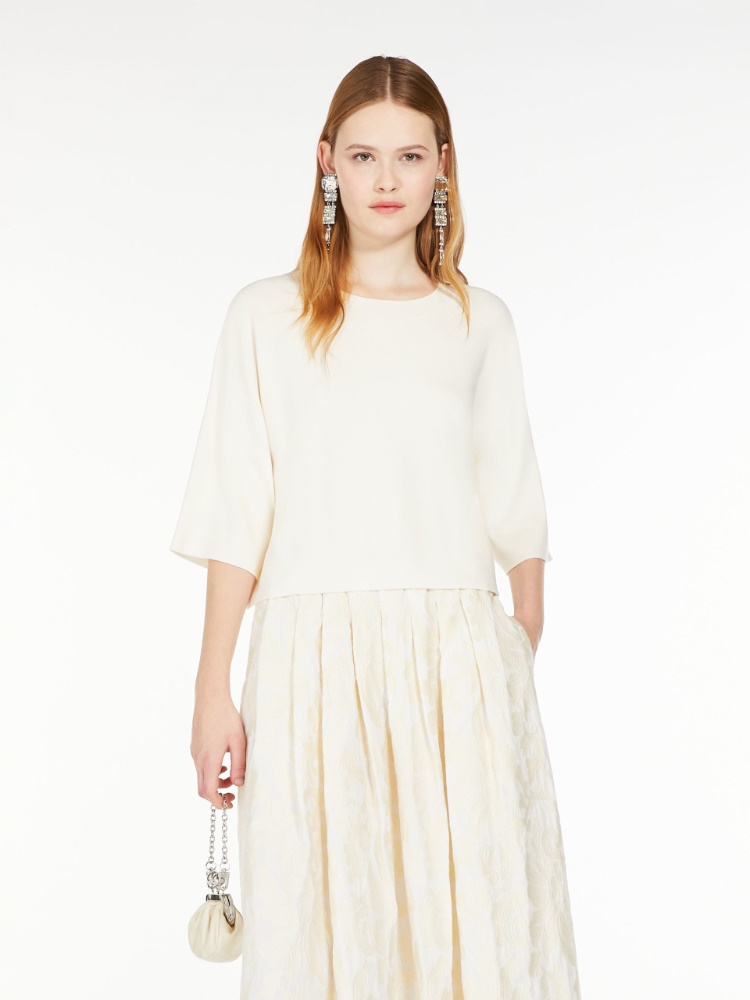 Oversized stretch viscose sweater -  - Weekend Max Mara