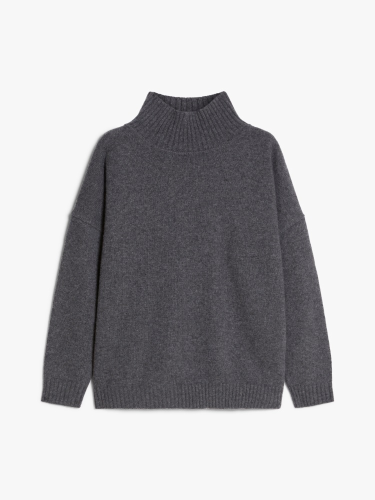 Maglia collo alto in lana - GRIGIO SCURO - Weekend Max Mara