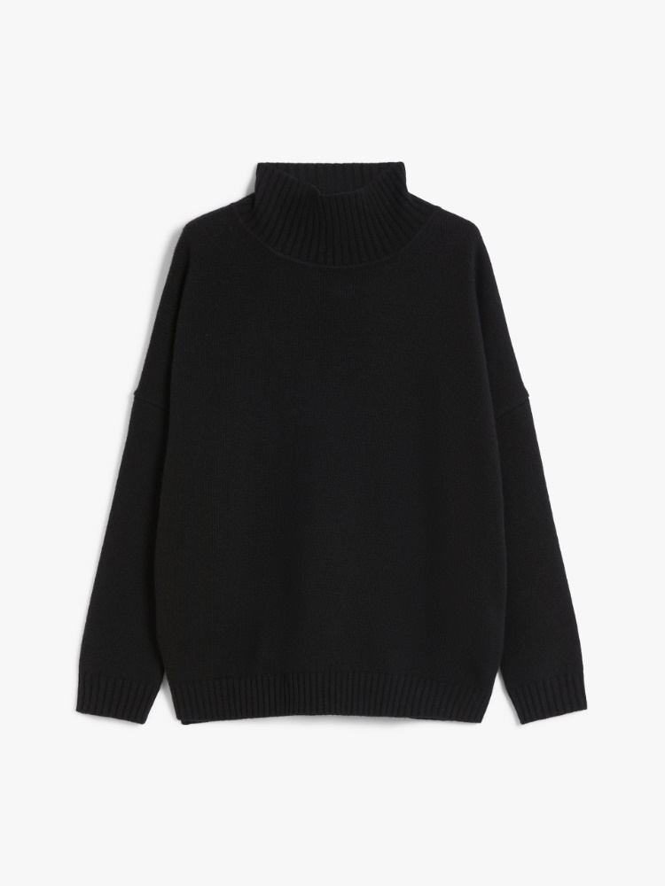 Wool high-neck sweater - BLACK - Weekend Max Mara