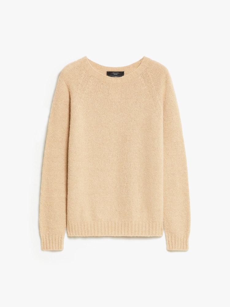 Alpaca and cotton sweater - SAND - Weekend Max Mara