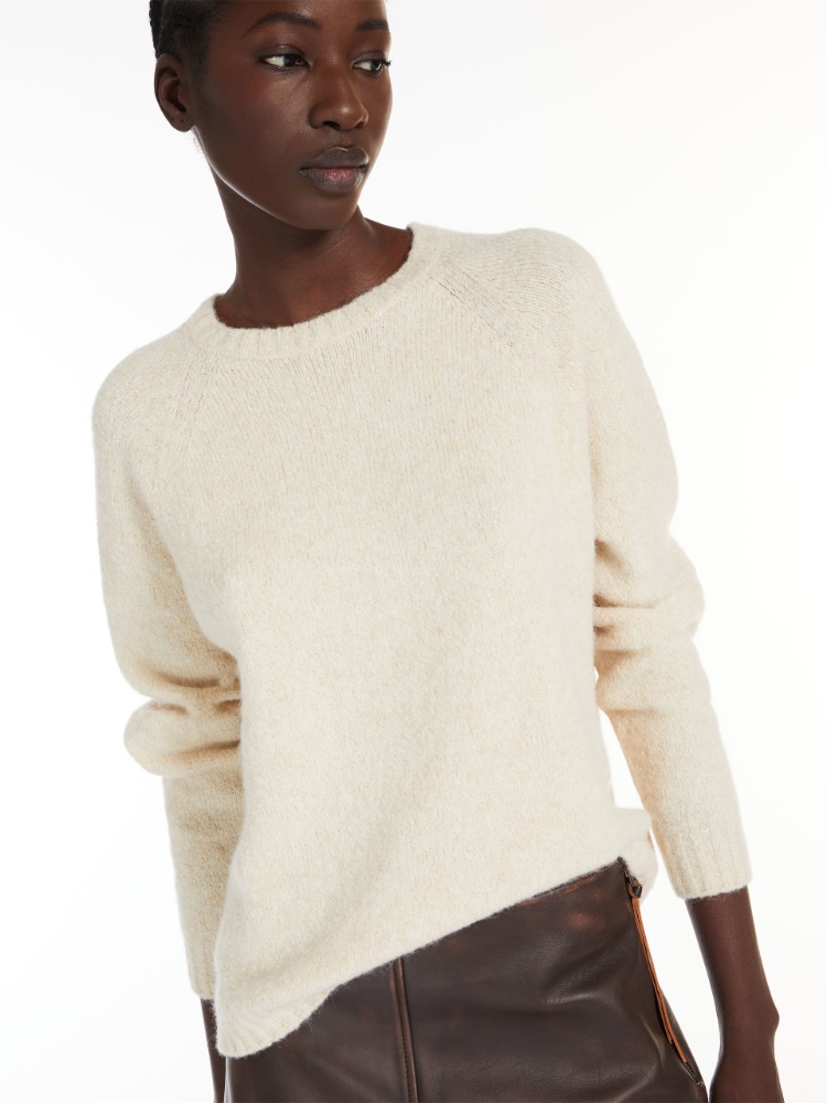 Maglia in alpaca e cotone - ECRU - Weekend Max Mara