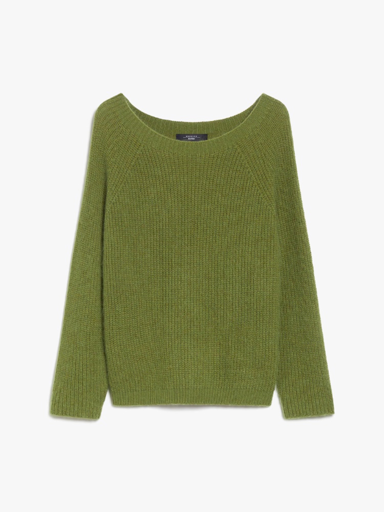 Mohair yarn sweater - GREEN - Weekend Max Mara