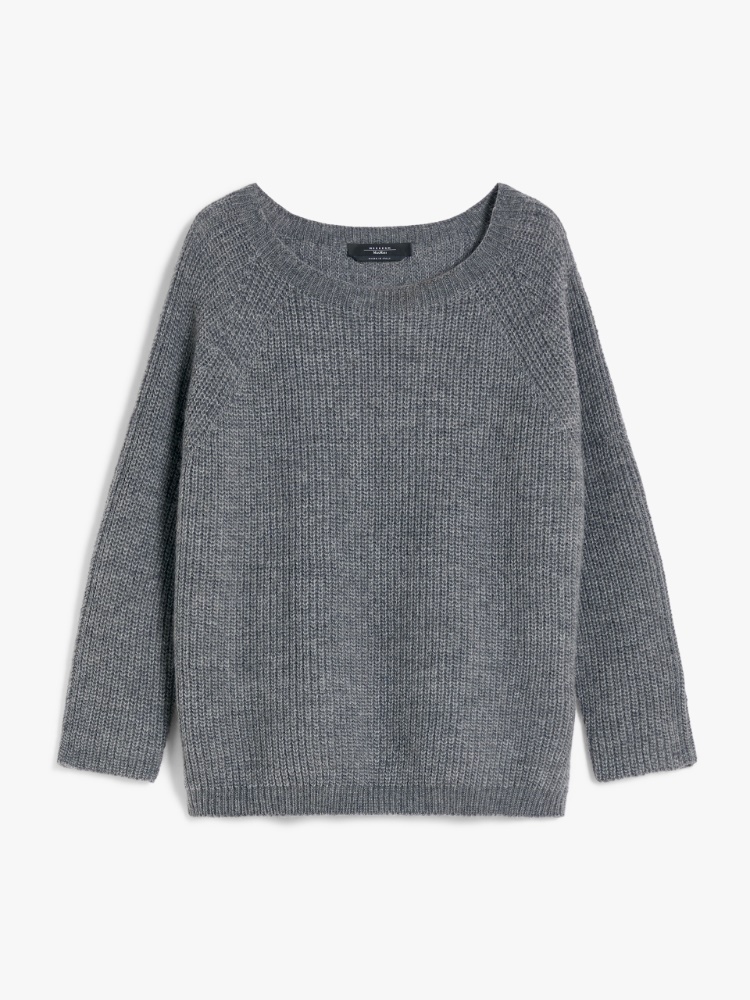 Mohair yarn sweater - LIGHT GREY - Weekend Max Mara - 2