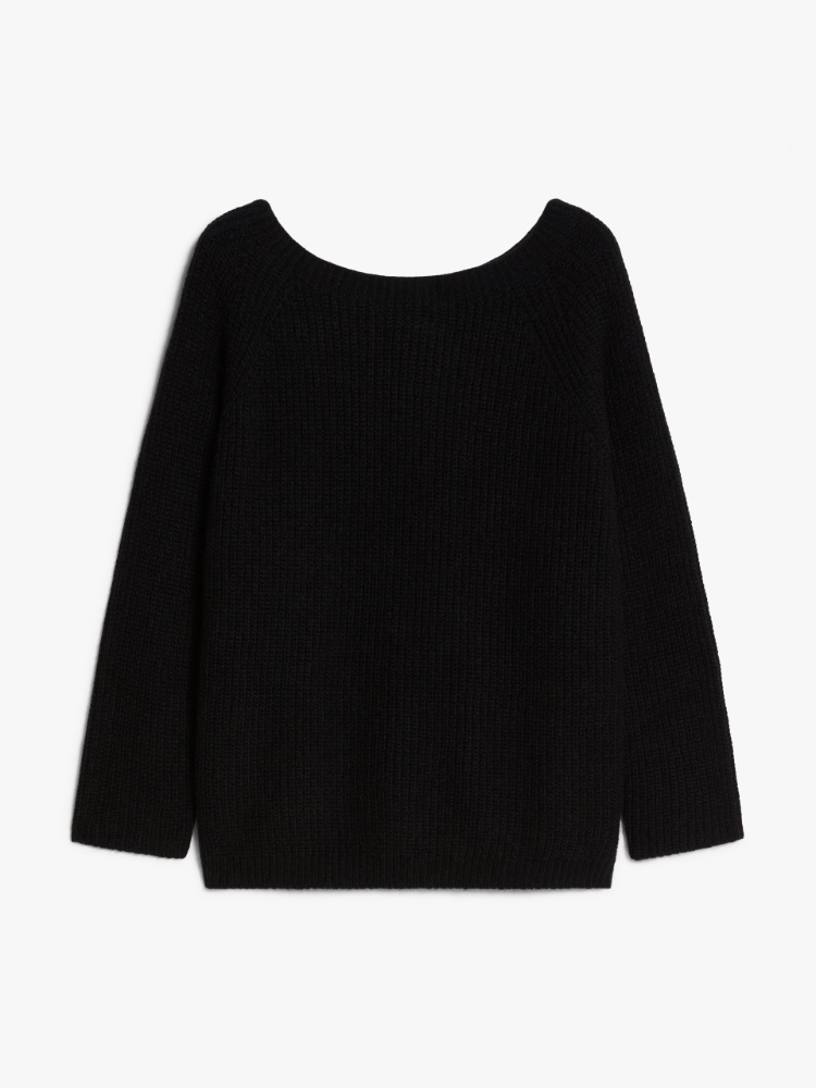 Mohair yarn sweater - BLACK - Weekend Max Mara