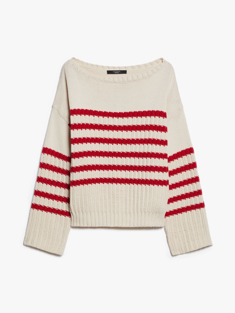 Cotton boat-neck sweater -  - Weekend Max Mara - 2