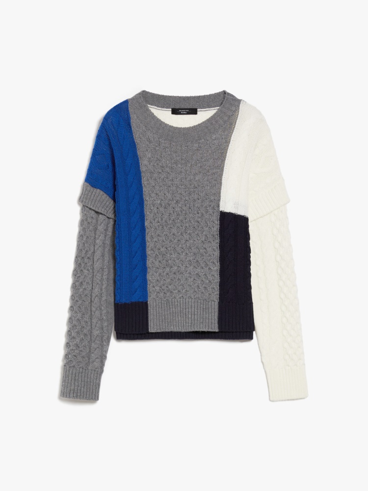 Maglia patchwork in lana - BLUETTE - Weekend Max Mara - 2