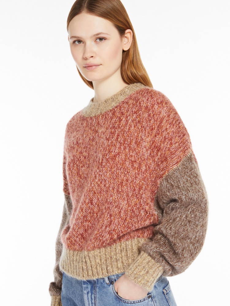 Maglia in filato mohair chiné - ROSA ANTICO - Weekend Max Mara