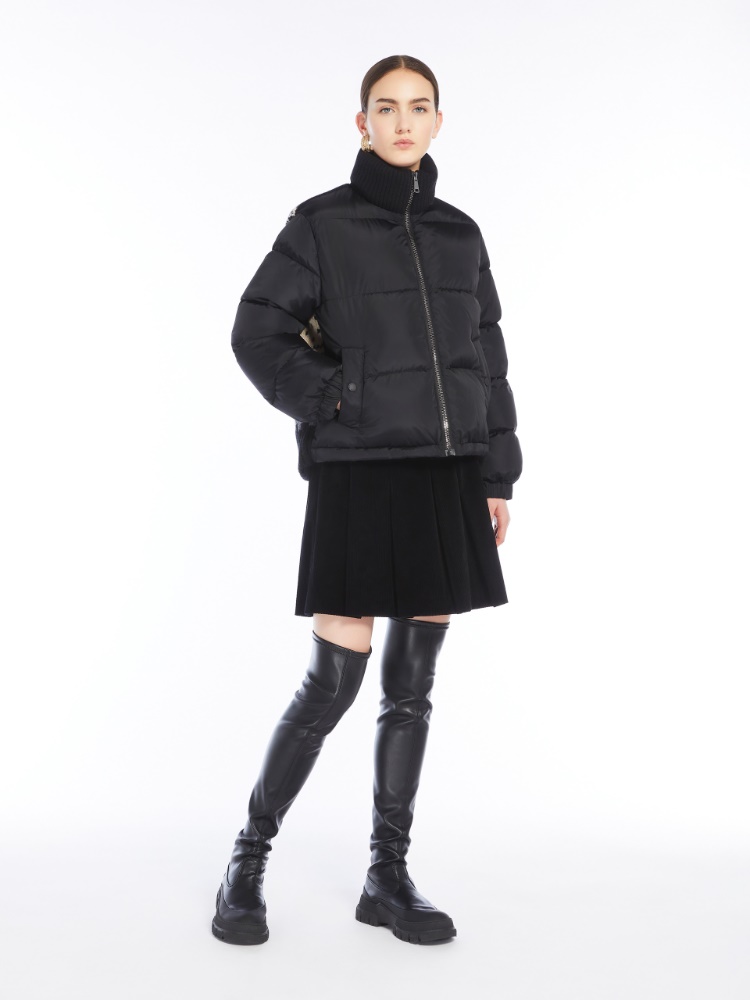 Water-repellent taffeta padded jacket - BLACK - Weekend Max Mara - 2