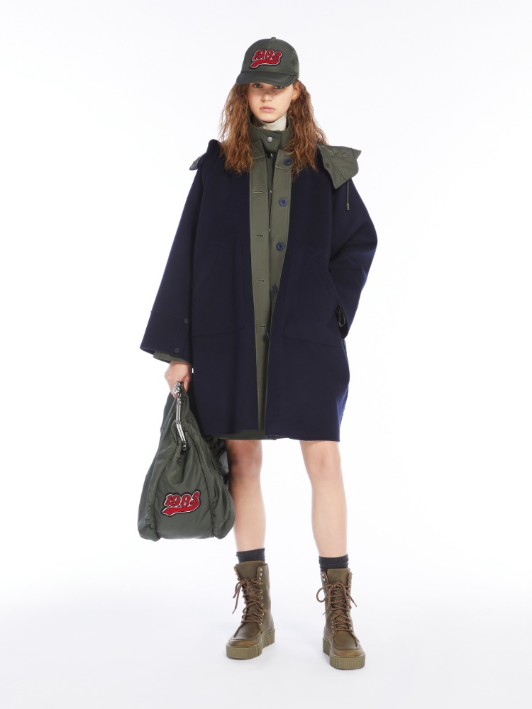 Wool and water-repellent canvas parka -  - Weekend Max Mara - 2