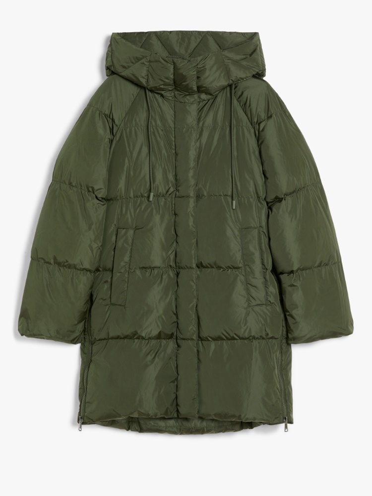 Water-repellent taffeta parka - DARK GREEN - Weekend Max Mara - 2