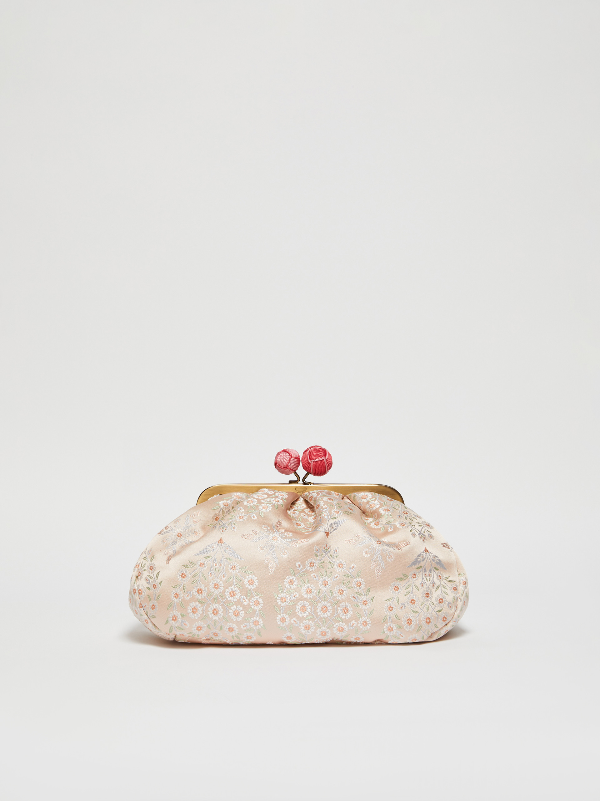 Medium jacquard silk Pasticcino Bag - PINK - Weekend Max Mara - 3