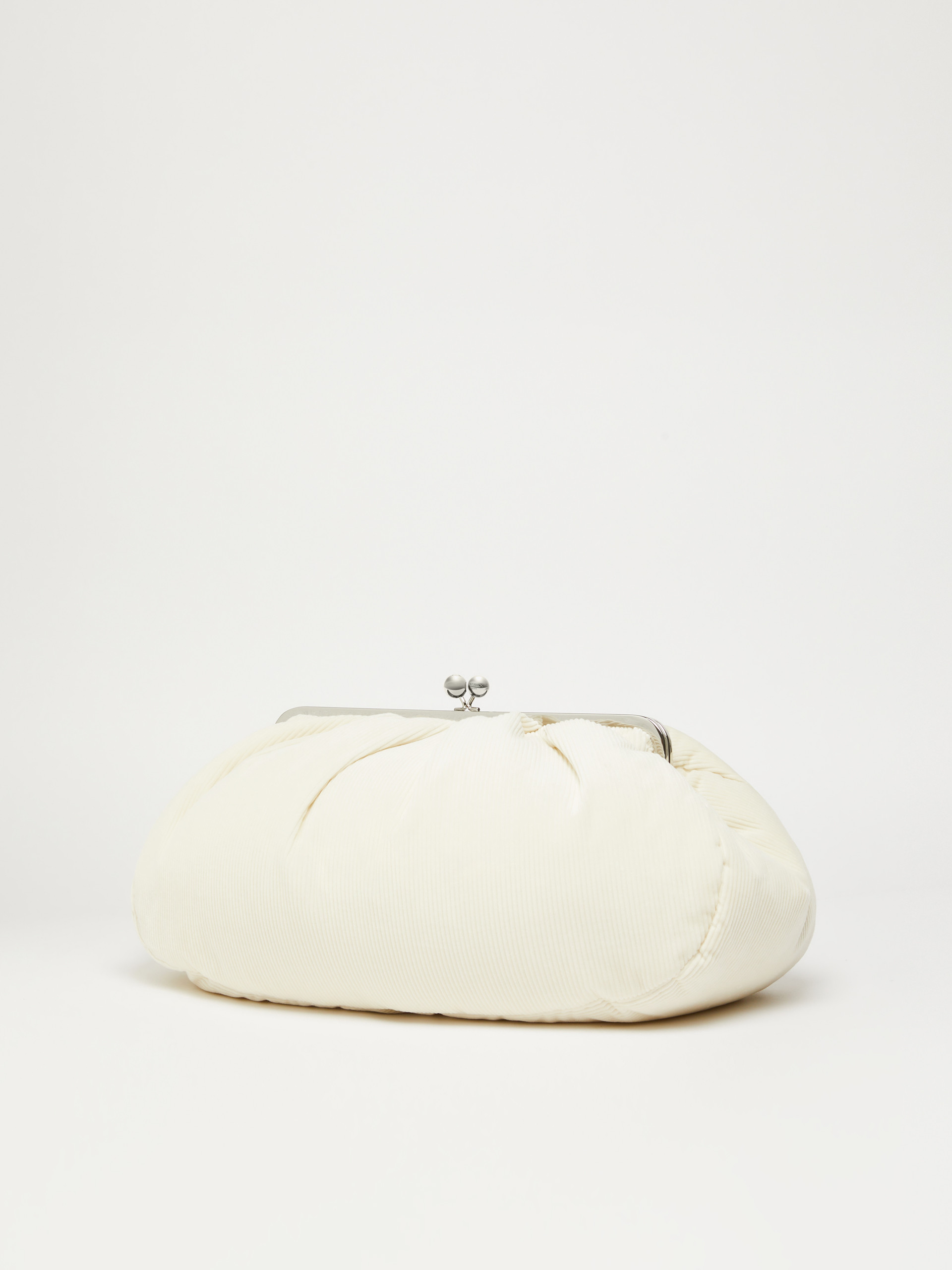 Large velvet Pasticcino Bag - MILK - Weekend Max Mara - 2