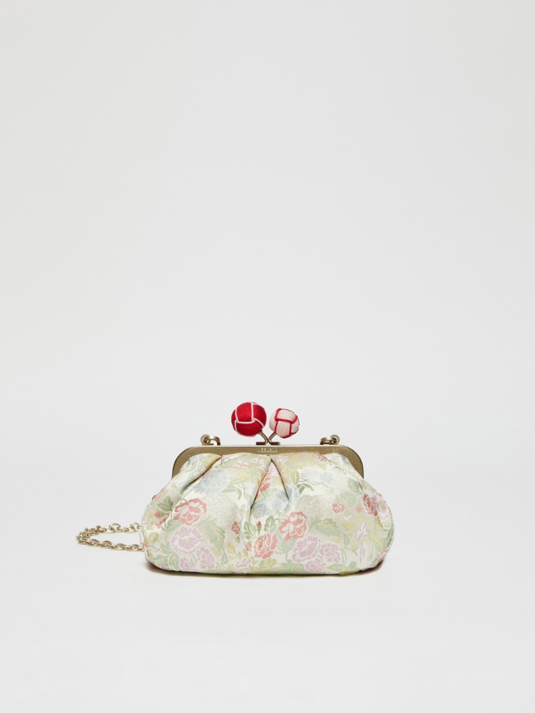 Small jacquard silk Pasticcino Bag - IVORY - Weekend Max Mara