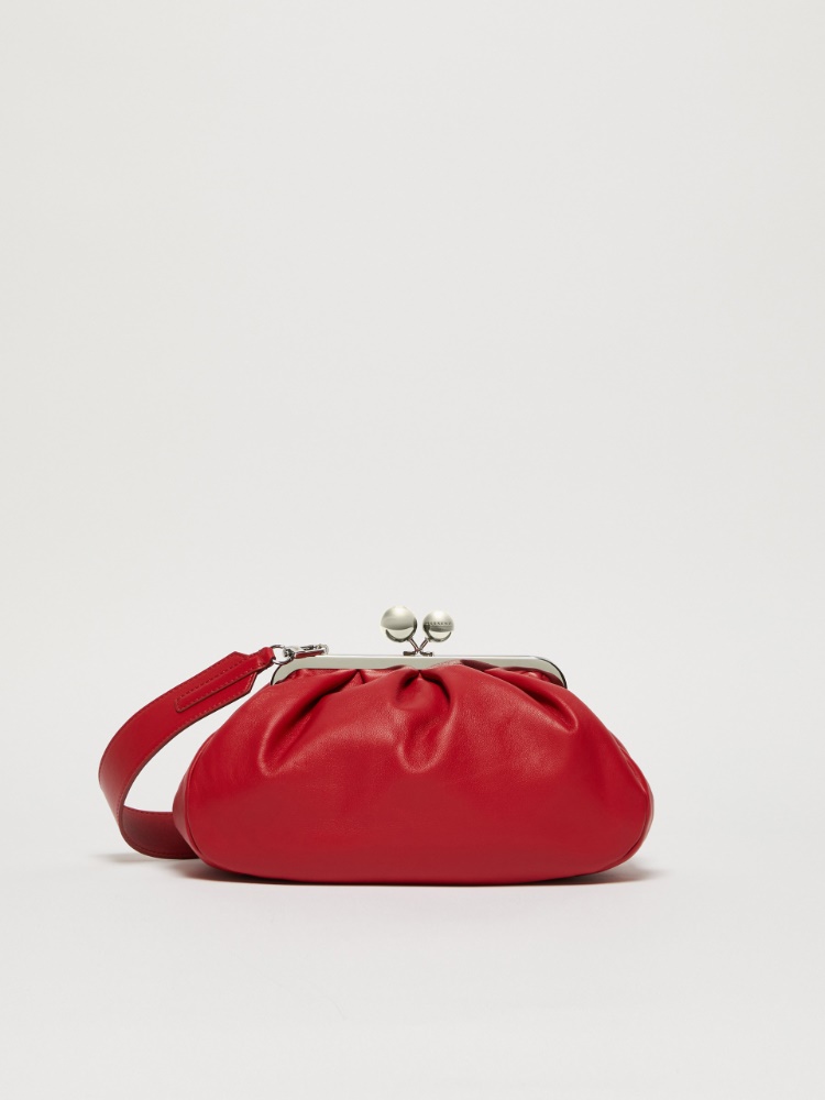 Medium Pasticcino Bag in nappa leather - DARK RED - Weekend Max Mara