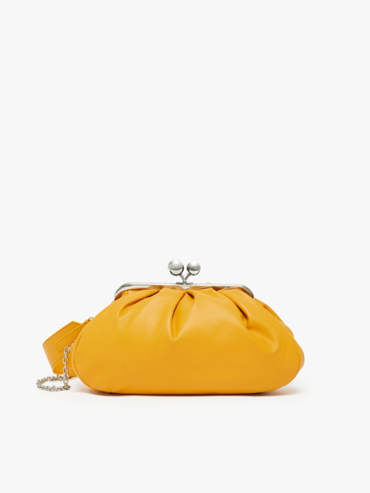 Medium Pasticcino Bag in nappa leather - GOLD - Weekend Max Mara