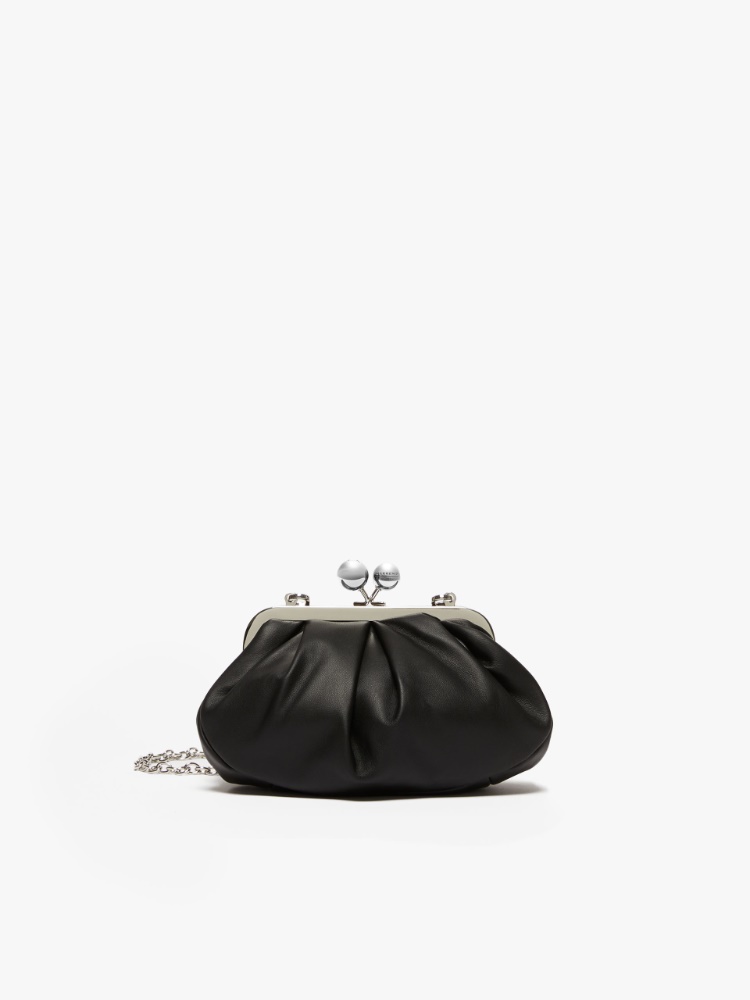 Small Pasticcino Bag in nappa leather - BLACK - Weekend Max Mara