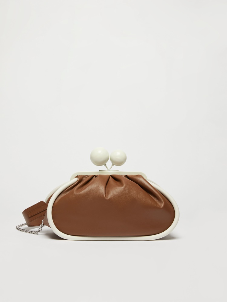 Medium Nappa leather Pasticcino Bag - TOBACCO - Weekend Max Mara