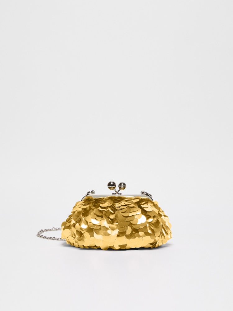 Small sequinned Pasticcino Bag - GOLD - Weekend Max Mara