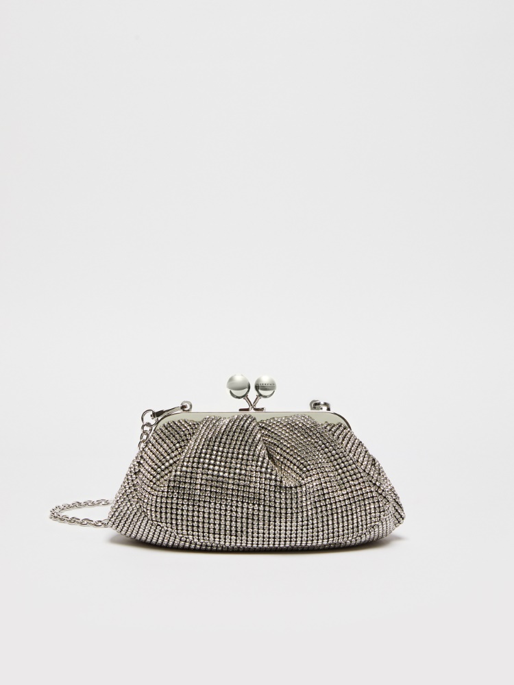 Small rhinestone Pasticcino Bag - WHITE - Weekend Max Mara