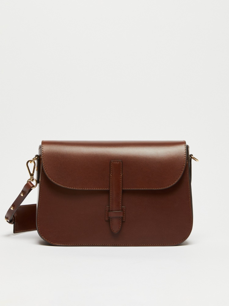 Leather crossbody bag -  - Weekend Max Mara