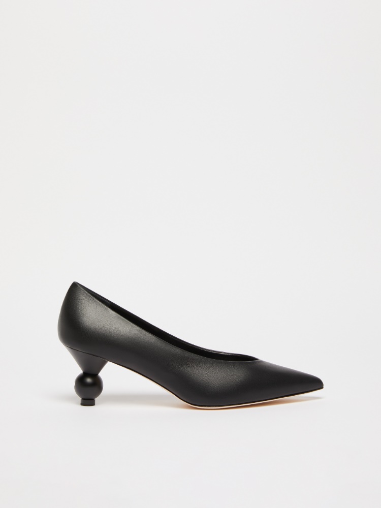 Nappa leather pumps - BLACK - Weekend Max Mara