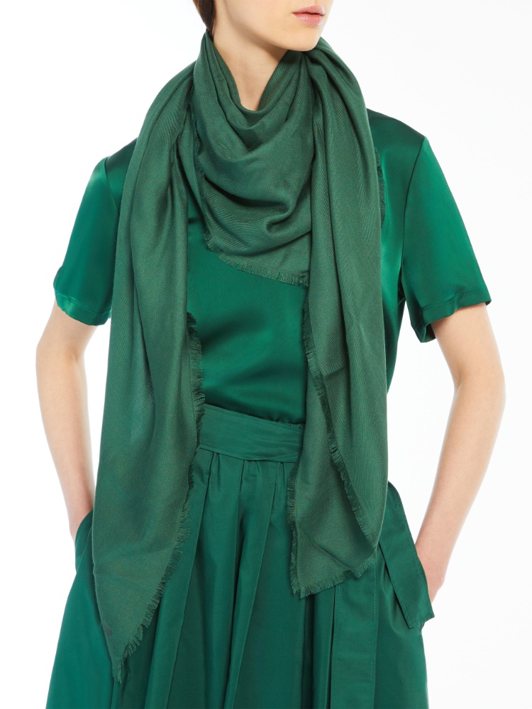 Modal shawl - EMERALD - Weekend Max Mara - 2