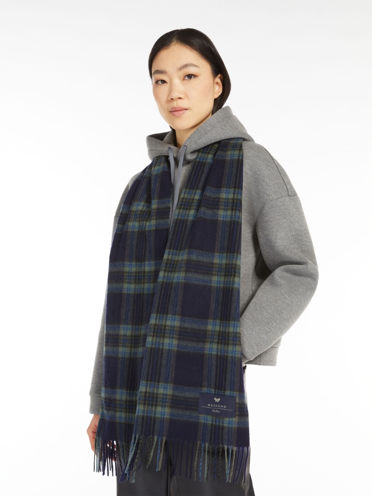 Tartan cashmere scarf -  - Weekend Max Mara - 2