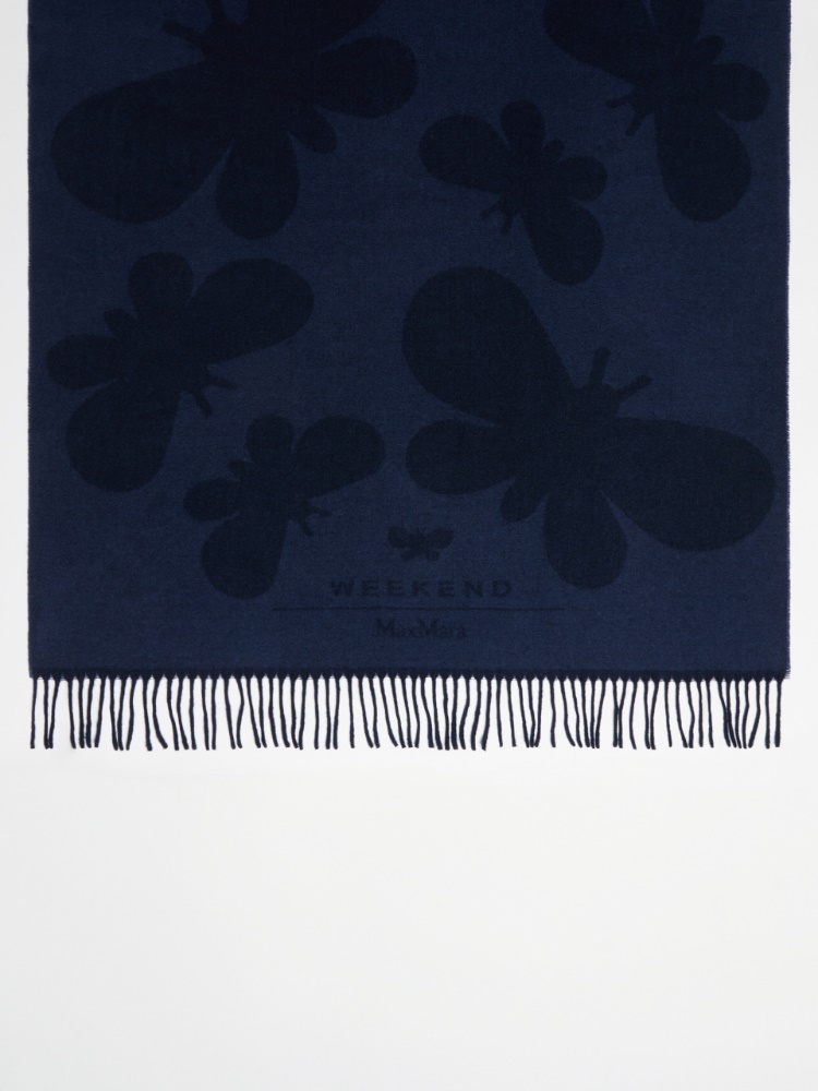 Jacquard wool stole -  - Weekend Max Mara