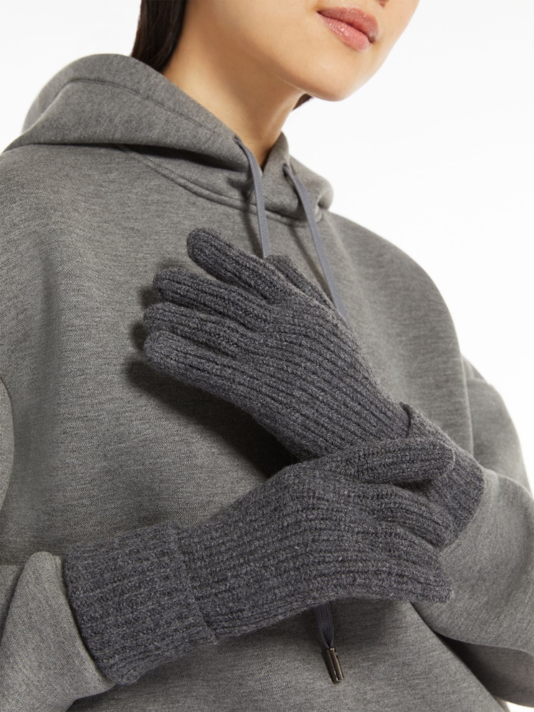 Wool gloves - DARK GREY - Weekend Max Mara - 2