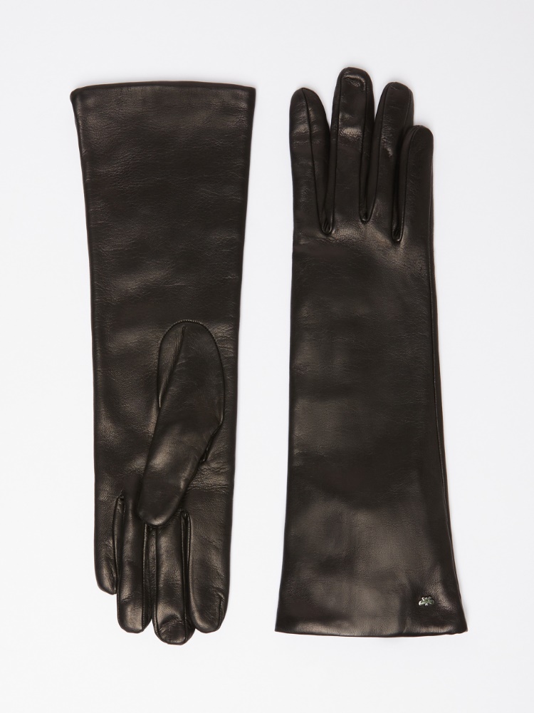 Nappa leather gloves - BLACK - Weekend Max Mara